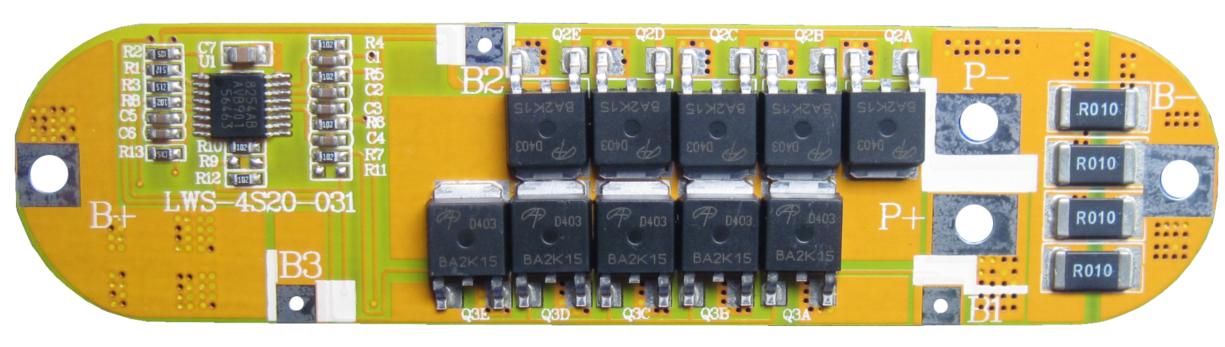 3-4串磷酸铁锂电池保护板